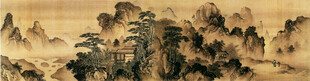 灵阳山水图