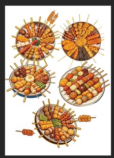 烧烤 炸串拼盘