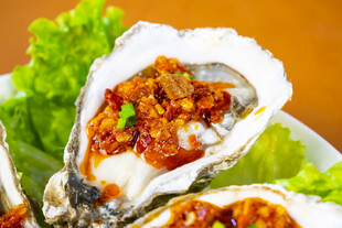 烤海鲜烤生蚝粉丝生蚝