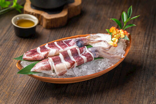 火锅美食好吃的小章鱼