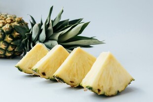 切块菠萝展示