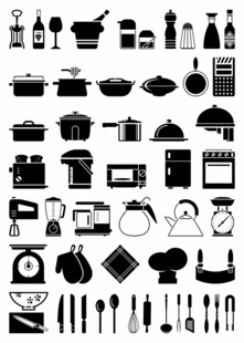 厨房用具图标