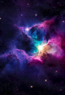 绚丽星云宇宙奇幻景象