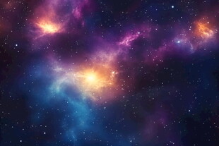 梦幻绚丽的浩瀚星云
