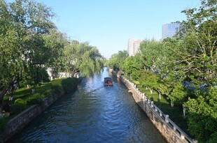 苏州古城 水上游