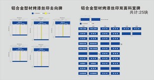 公司员工去向牌公司铝型材双面门