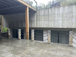 地下车库结构外观场景