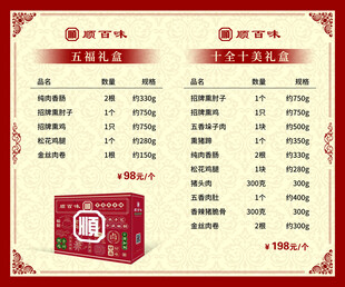 复古风酒品价格表展示