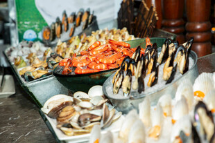 海鲜自助餐美食