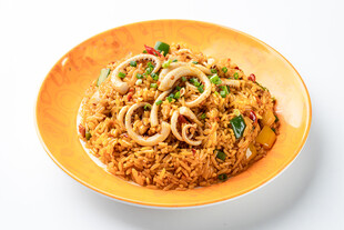 鱿鱼炒饭