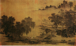 古风山水图