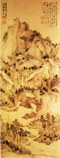 古代山水画卷景