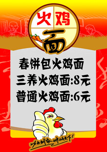 火鸡面