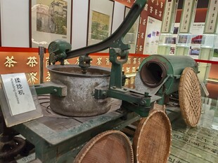 复古制茶工具展示