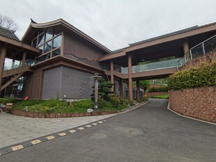 中式风格建筑庭院景观