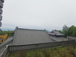 中式古建筑屋顶景观
