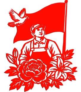 劳动工人风矢量设计