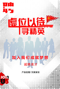 招聘海报