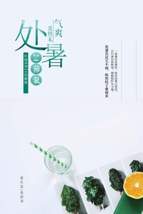 处暑海报
