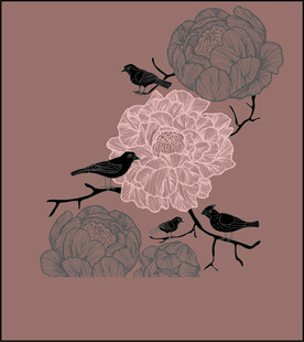 花鸟图案设计