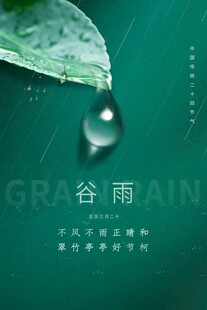 谷雨海报 
