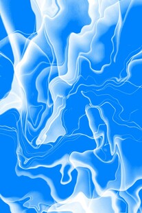 蓝色流动纹理抽象背景图