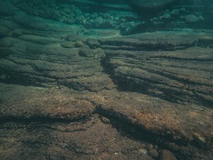 海底岩石地貌景观