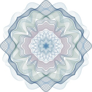 精美几何花纹装饰图案