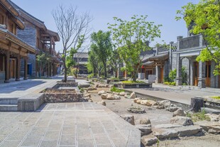 临沂古城古街小巷的静谧景致