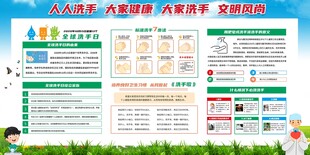 洗手日宣传栏