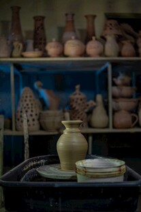 古朴陶艺作品展示