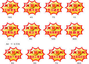 奖品标签