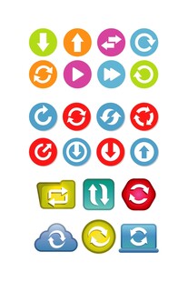 操作箭头图标icon