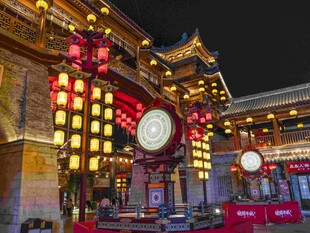 古街夜景 