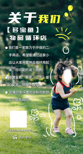 二手产品宣传海报