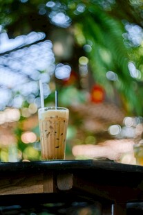 户外清新茶饮
