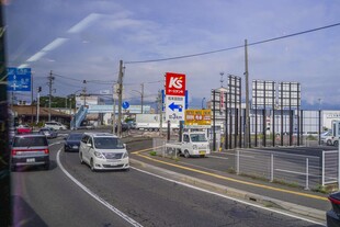 日本城市道路街景