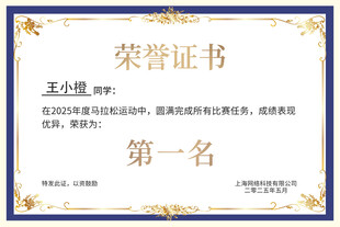 荣誉证书展示