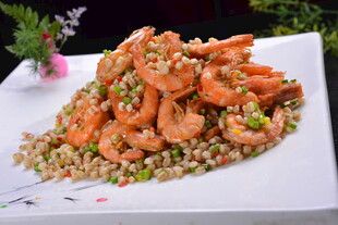 美味虾仁菜肴