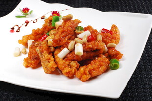 美味宫保虾球