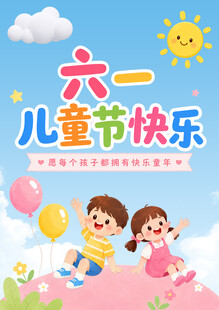儿童节海报