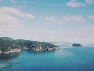 海边秀丽风景