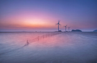 海边日出美景
