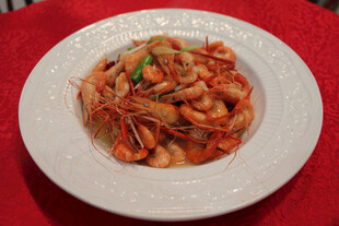 美味鲜虾菜肴