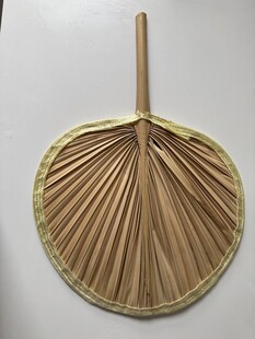 传统手工编织蒲扇