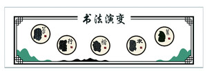 书法演变 