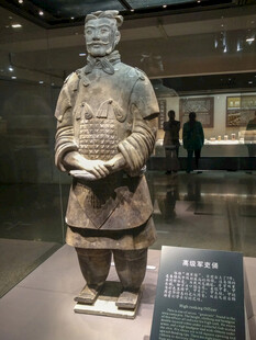 秦代兵马俑展示