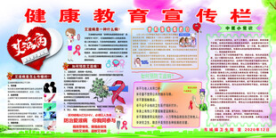 健康教育宣传栏