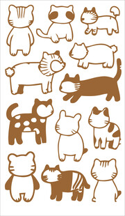 可爱猫狗图案集合