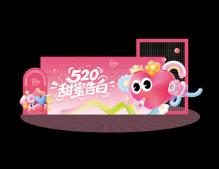 情人节美陈